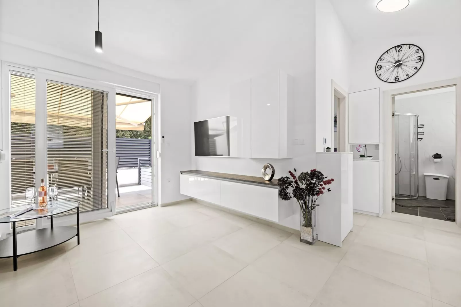 Barbariga Beach Apartment-Wohnzimmer