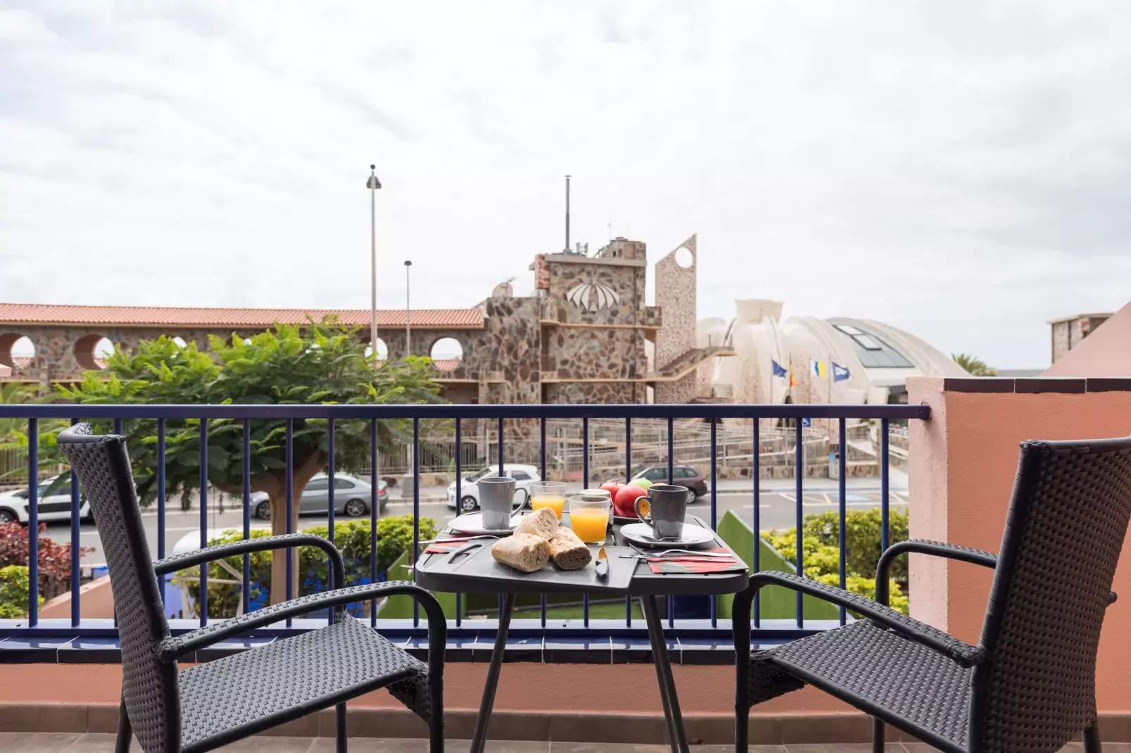 Meloneras private pool-Balcon-terrasse