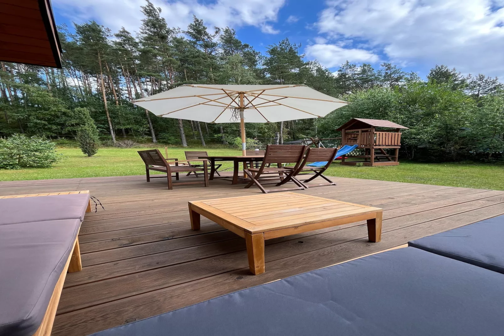 Holiday home in Lakie-Terrace balcony