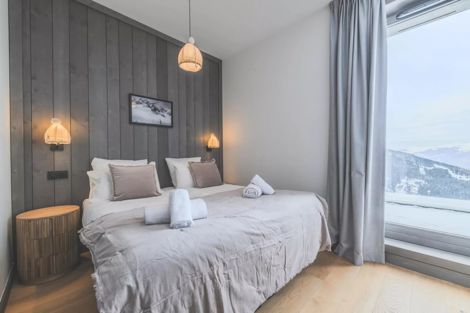 Résidence PLAN PEISEY Le Quartz -A74S-Bedroom