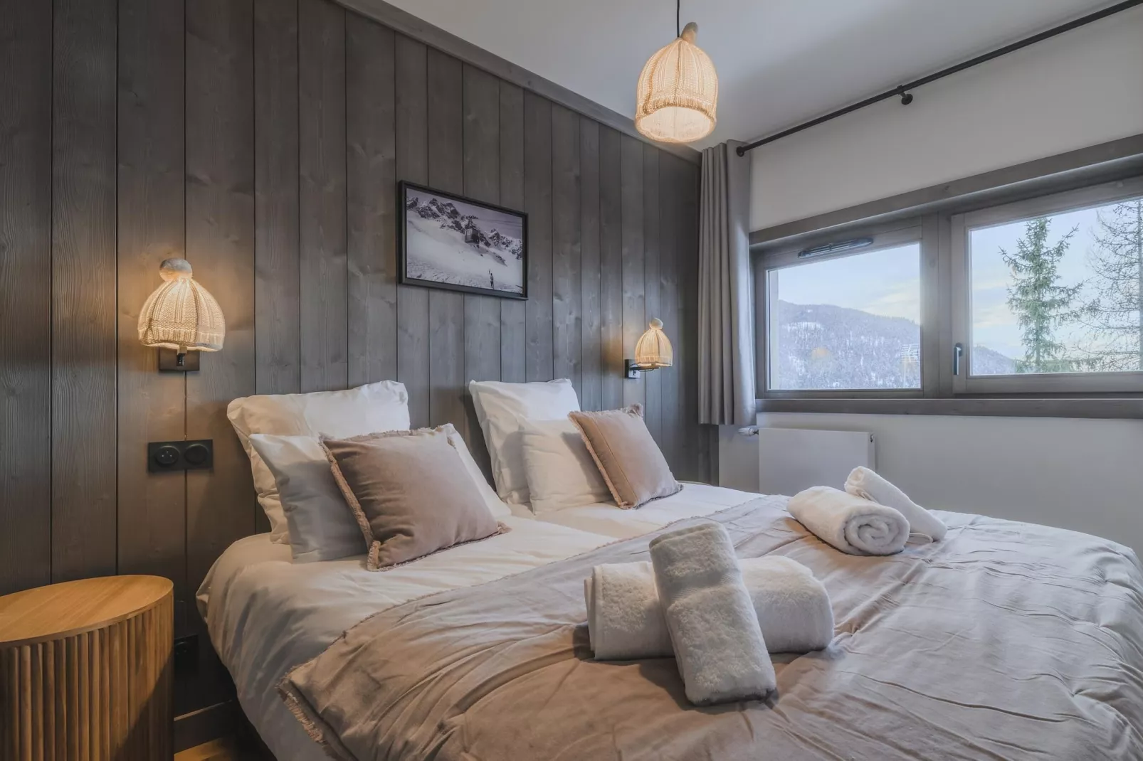 Résidence PLAN PEISEY Le Quartz -A50S-Bedroom