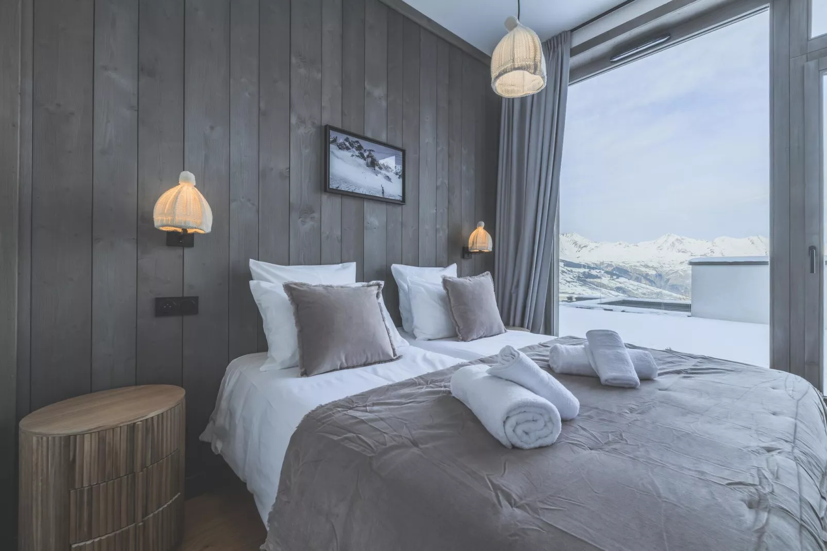 Résidence PLAN PEISEY Le Quartz -A48S-Chambre