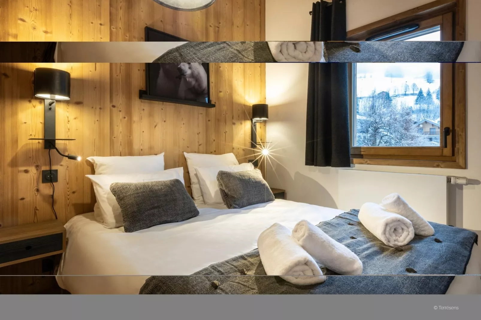 CHAPELLE DABONDANCE Le Flocon Blanc A26S-Bedroom