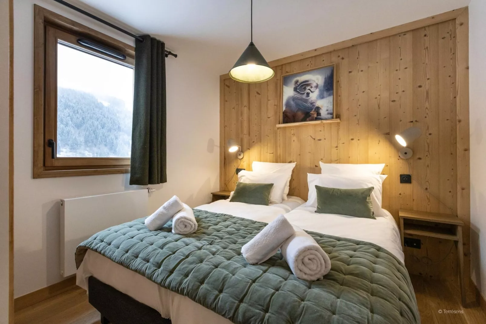 CHAPELLE DABONDANCE Le Flocon Blanc A38S-Bedroom