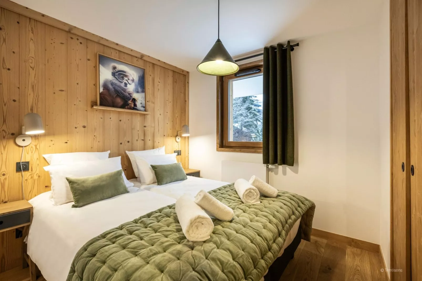 CHAPELLE DABONDANCE Le Flocon Blanc A36S-Bedroom