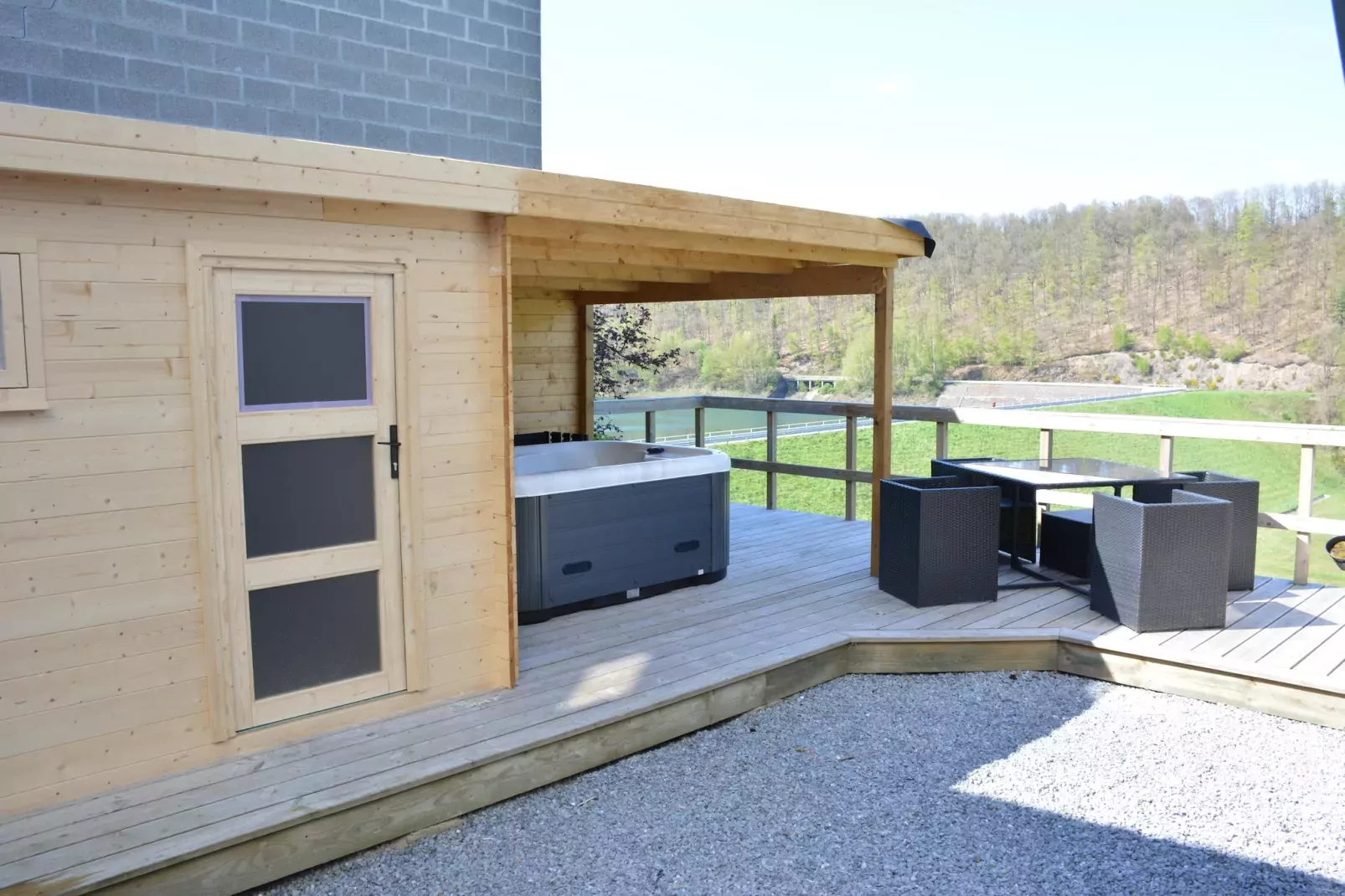 Studio Ferme Simon-Terrace balcony