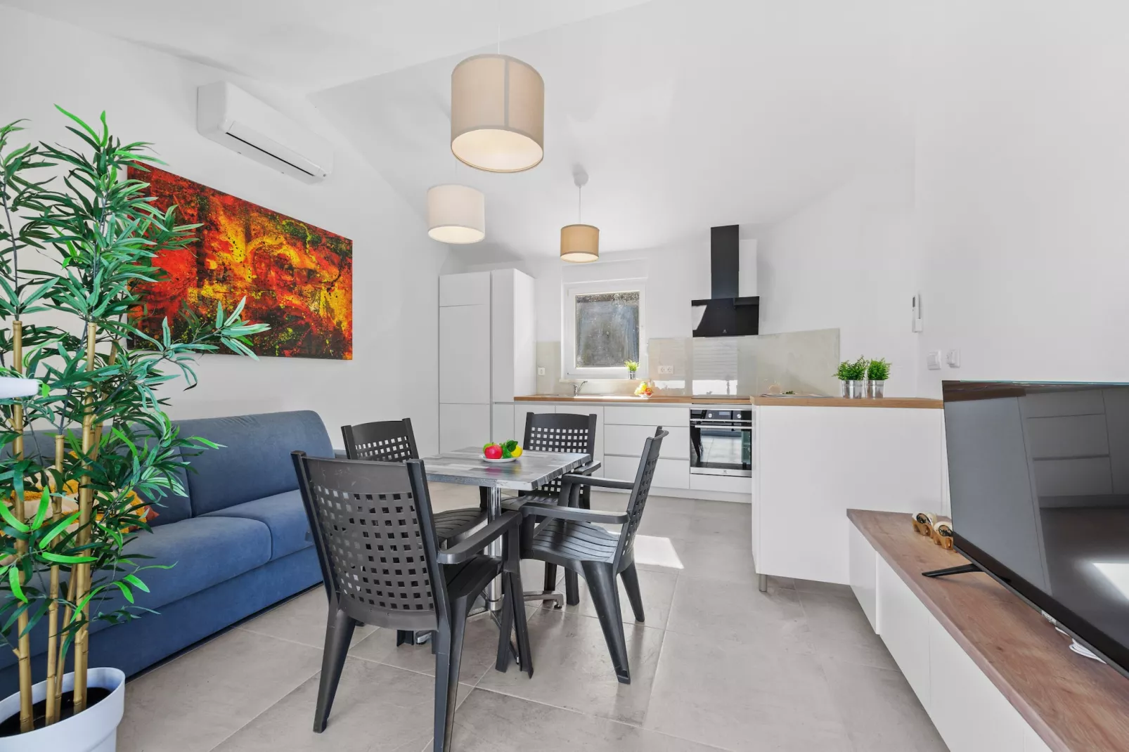 Barbariga Beach Paradise 1-Living room