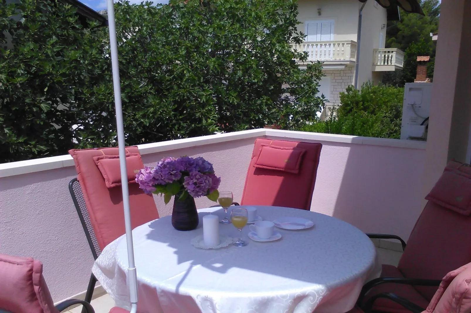 Apartments Marijana - one bedroom apartment A2-Balcon-terrasse