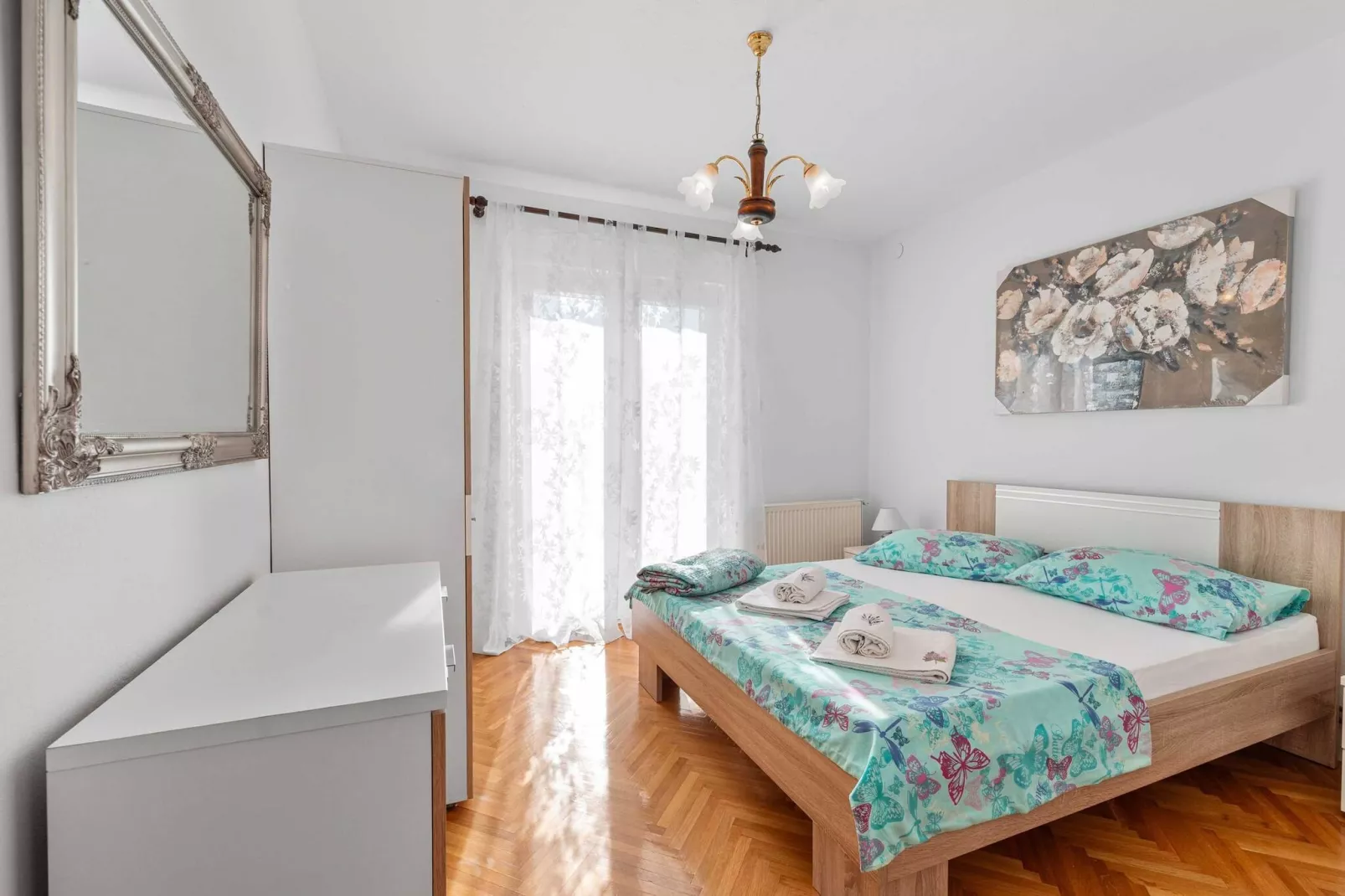 Apartments Barbarella - Two Bedroom Apartment A1-Chambre