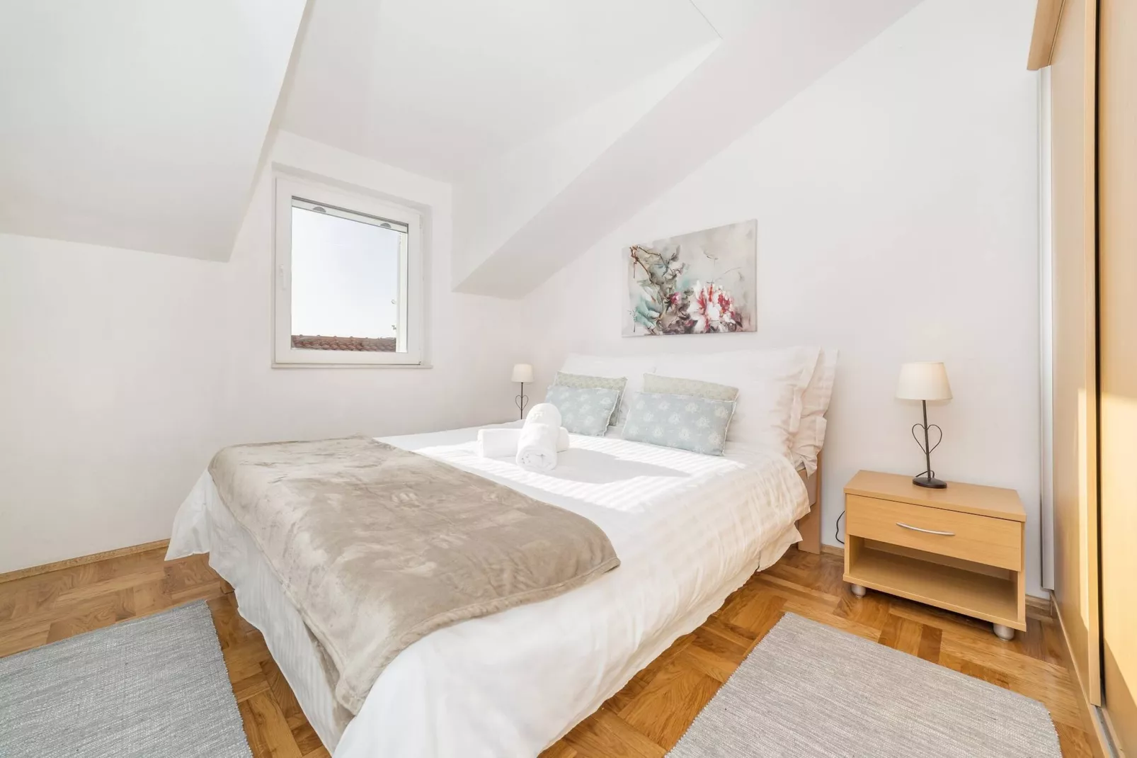 Apartments Nikol - two bedroom apartment A6-Schlafzimmer
