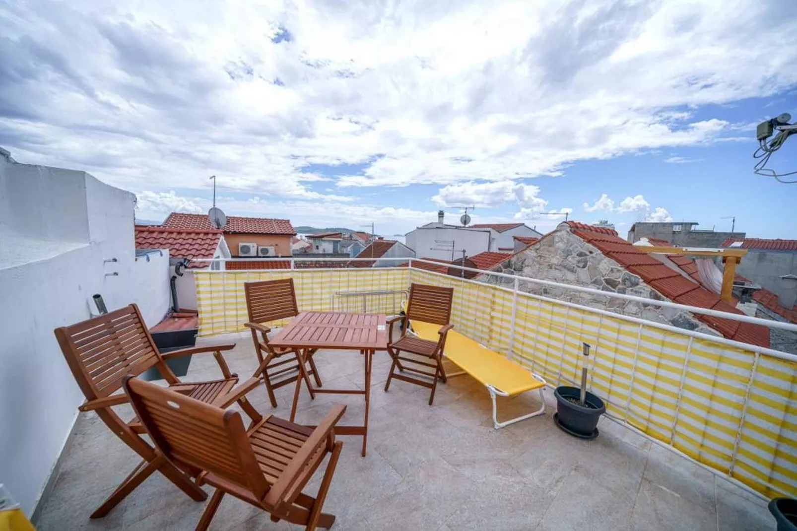 Apartments Matija - One bedroom apartment-Terrassenbalkon