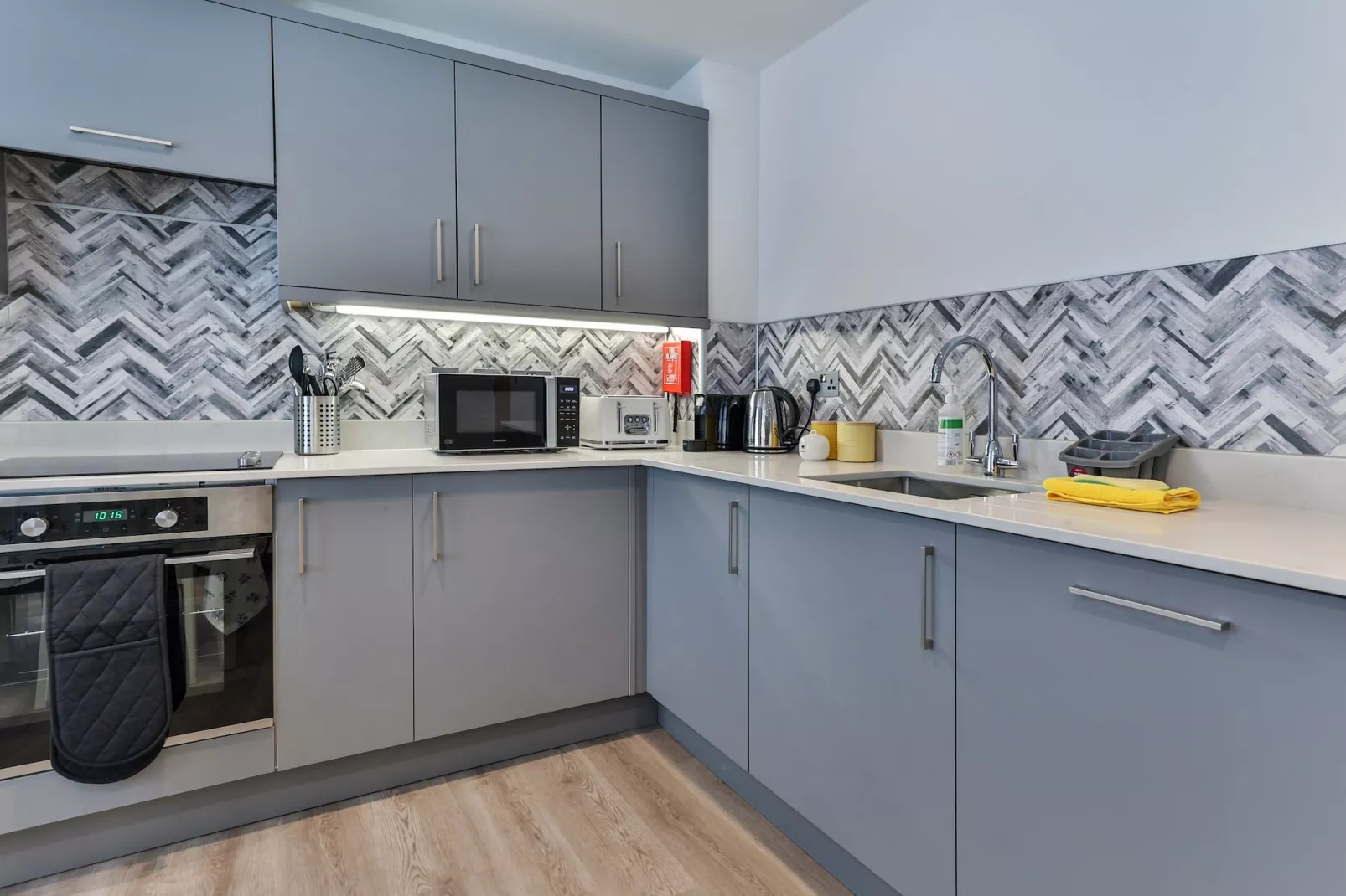 Belle House, Apt 3-Kitchen