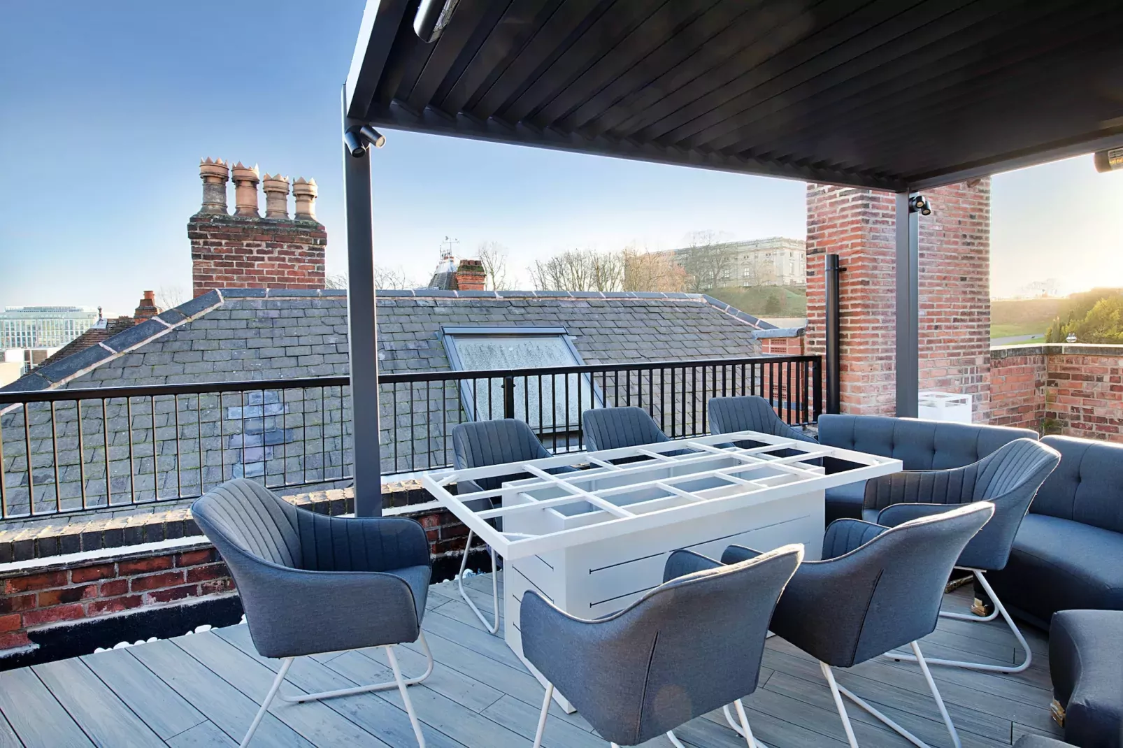 Castle House Nottingham-Balcon-terrasse