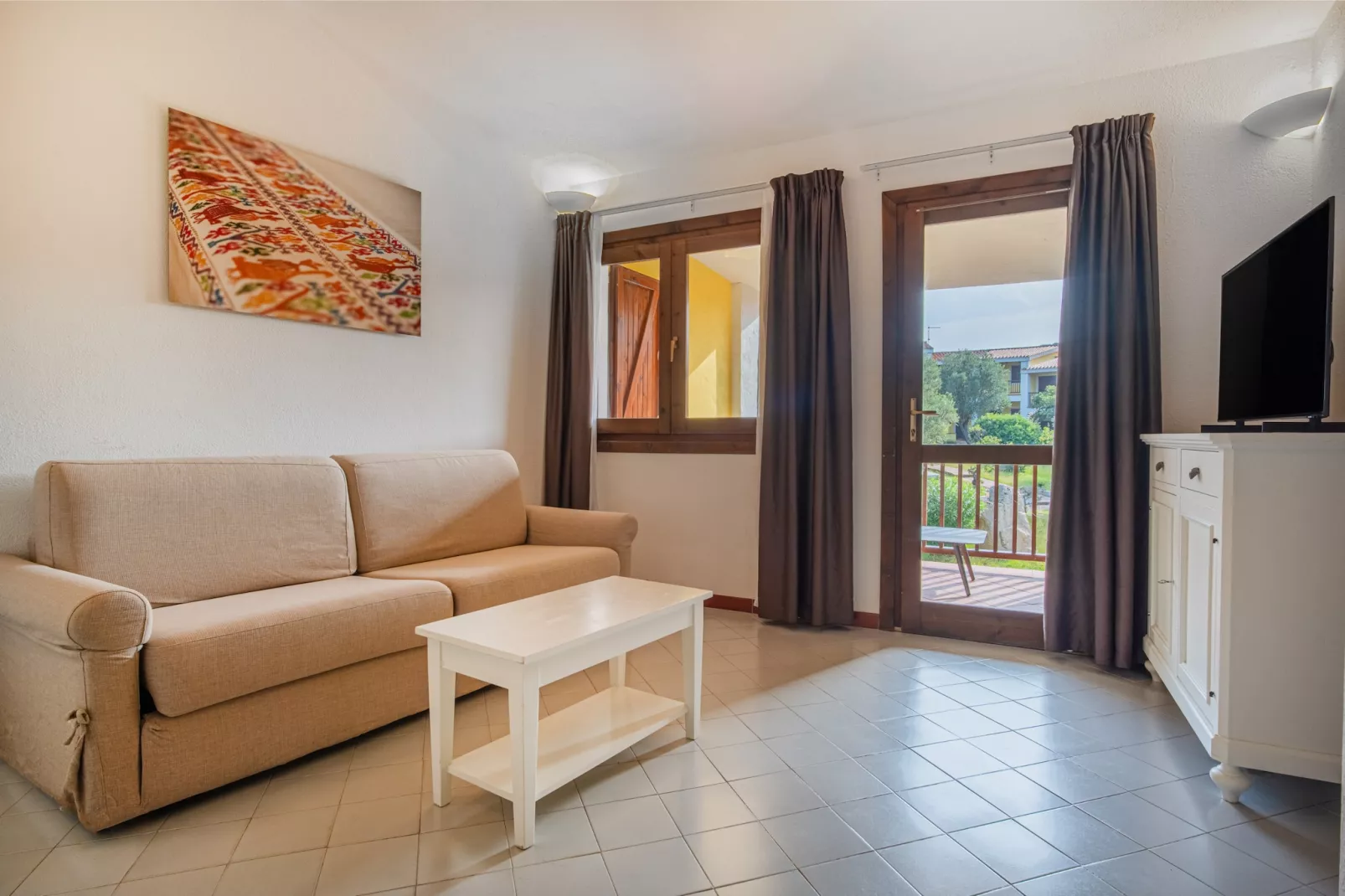 Felix Residence Hotel Costa Serena - App/ APARTMENT TYPE A-Living room