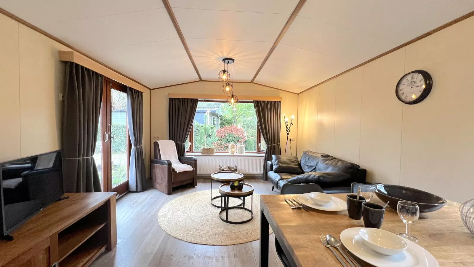 Hermelijn-Wohnzimmer