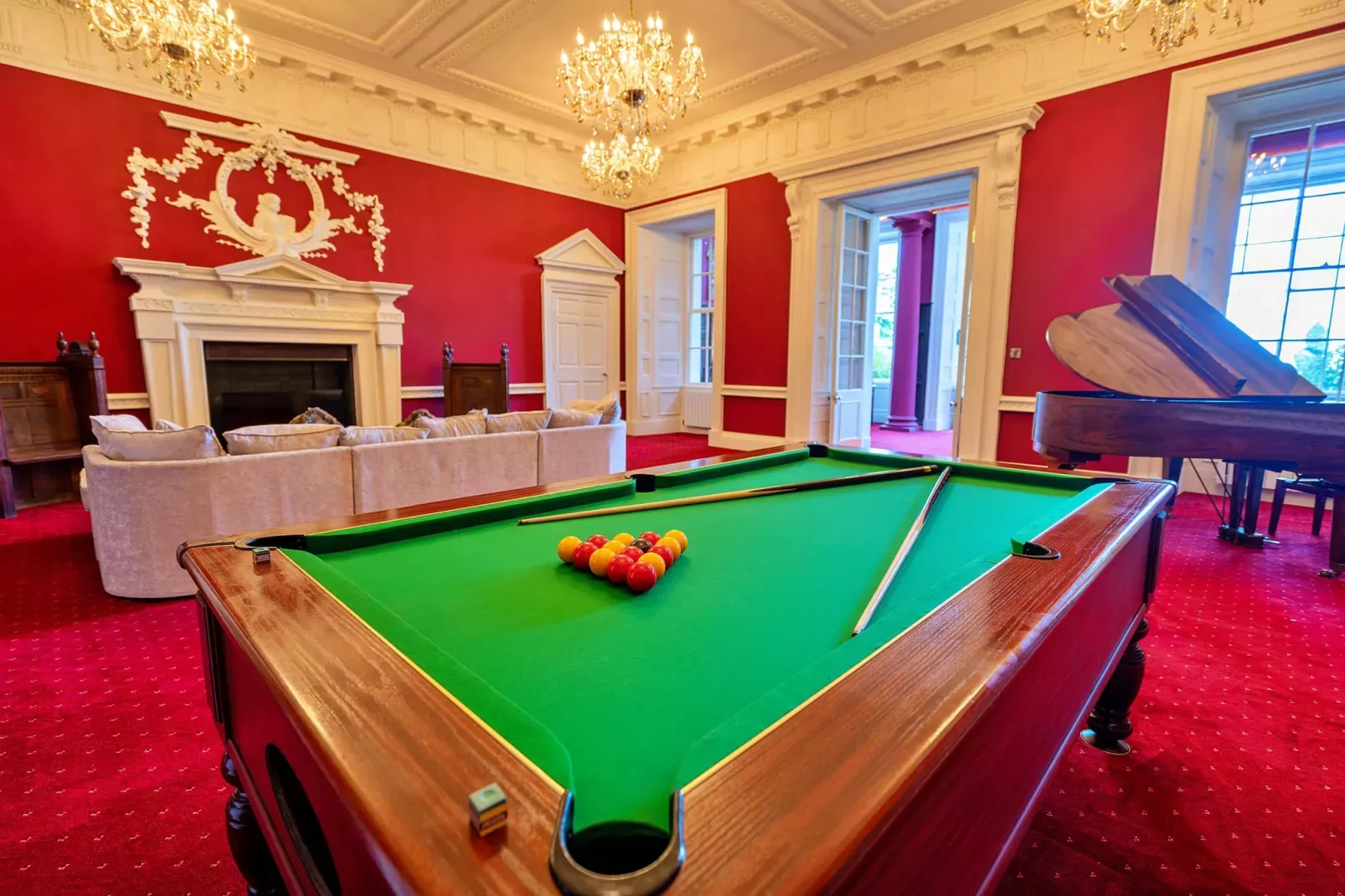 Hickleton Hall-Wohnzimmer
