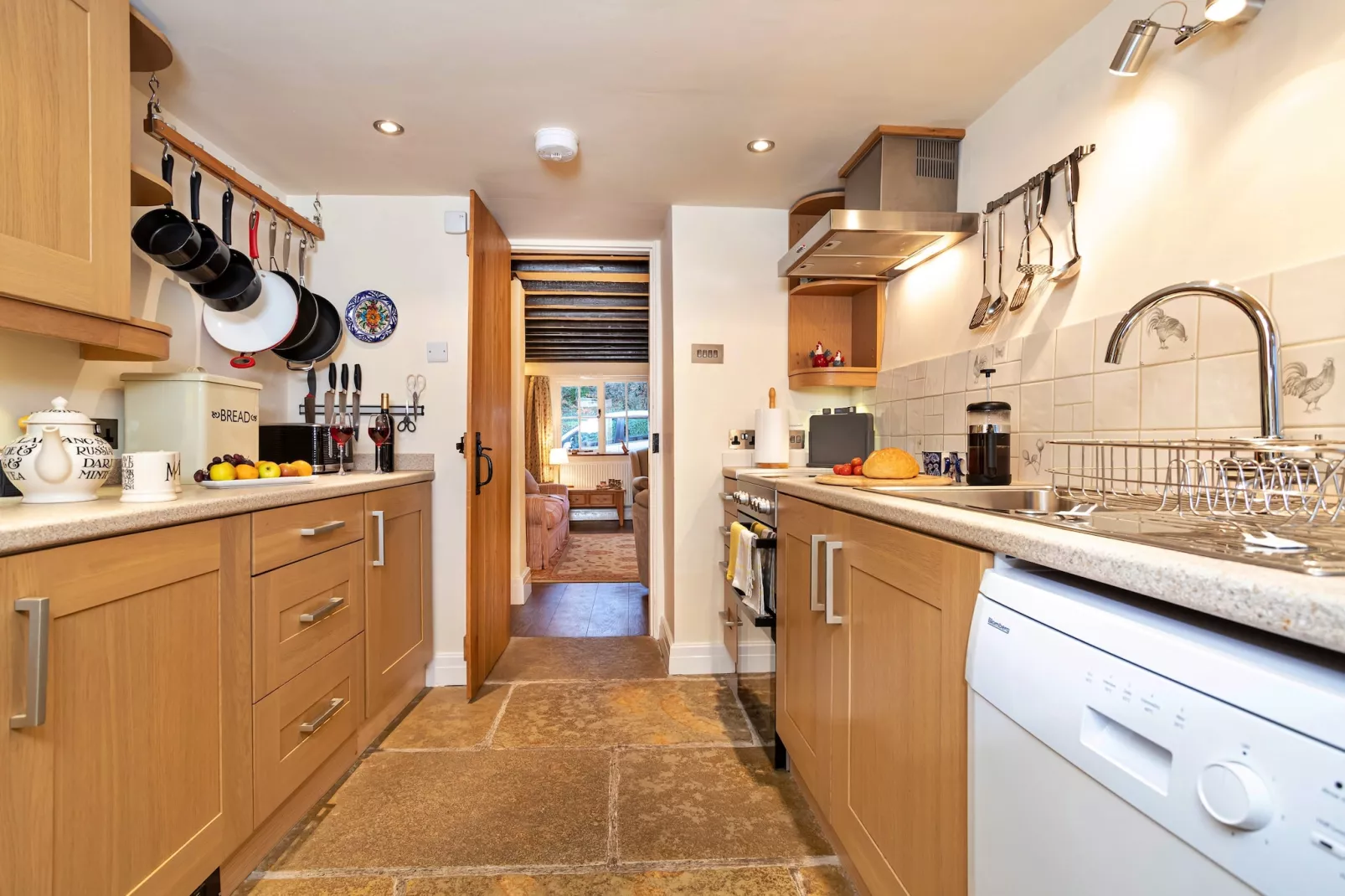 Two Storrs Cottages-Kitchen