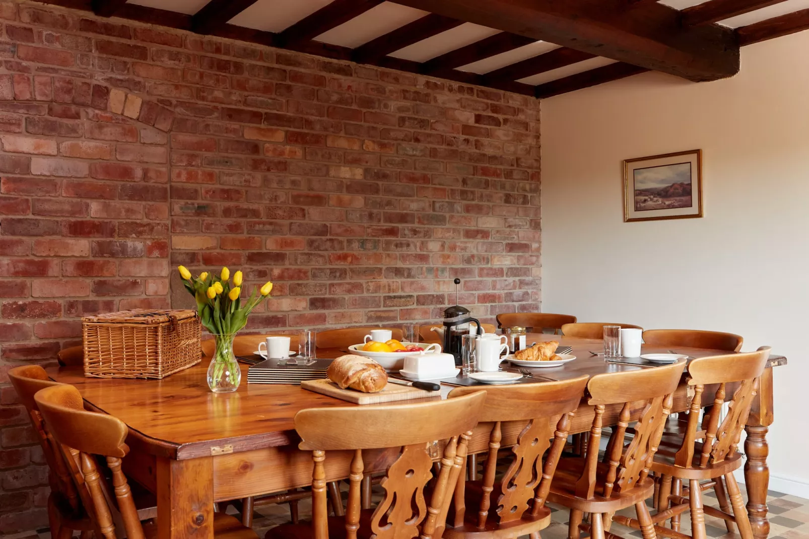 Nether Burrows Farm-Dining room