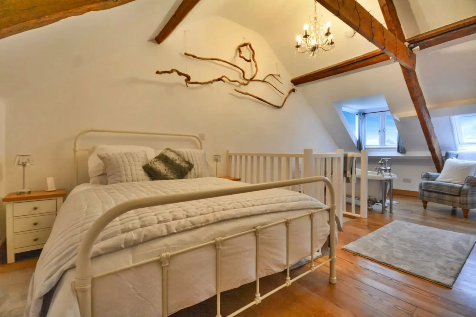 Cawsand Cottage-Bedroom
