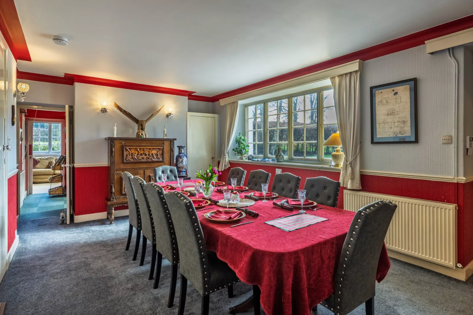 White House Retreat-Esszimmer
