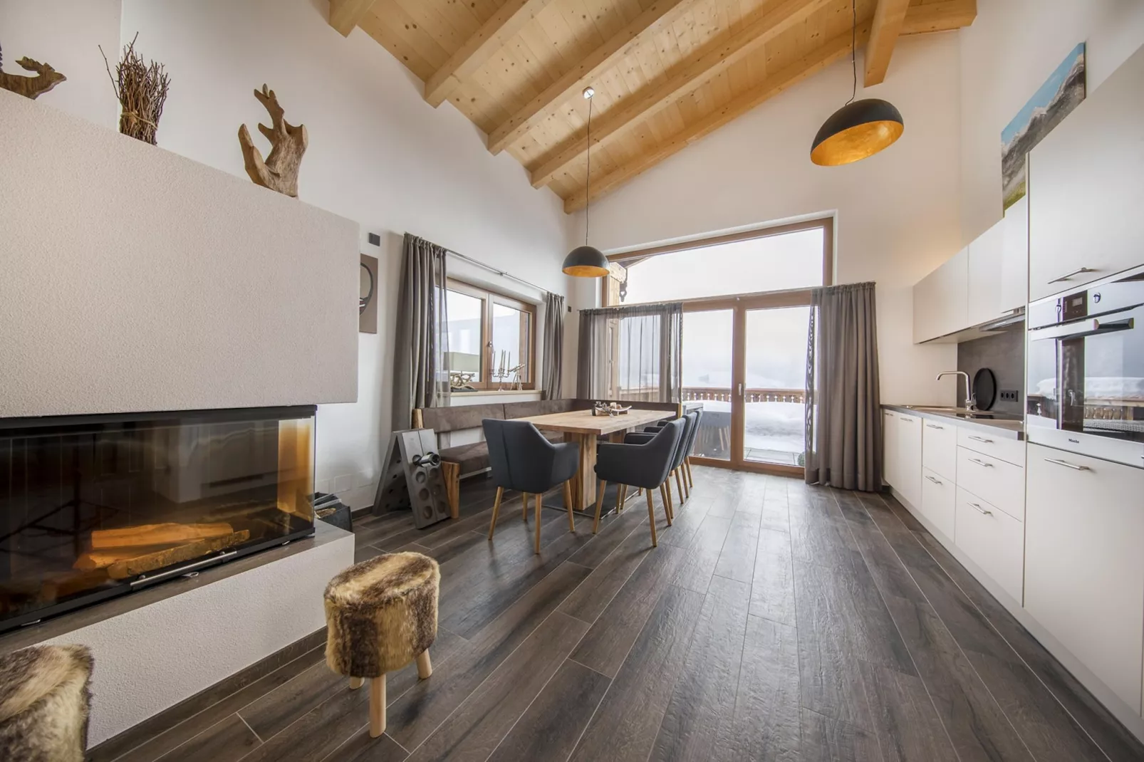 Nationalpark Chalet Kristallwand-Kitchen