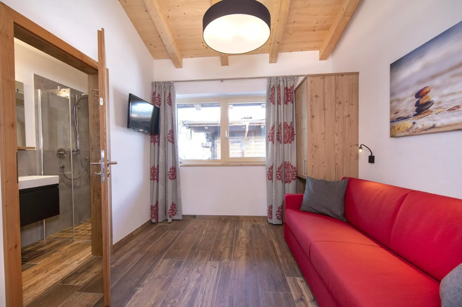 Nationalpark Chalet Stein am Ferner-Living room