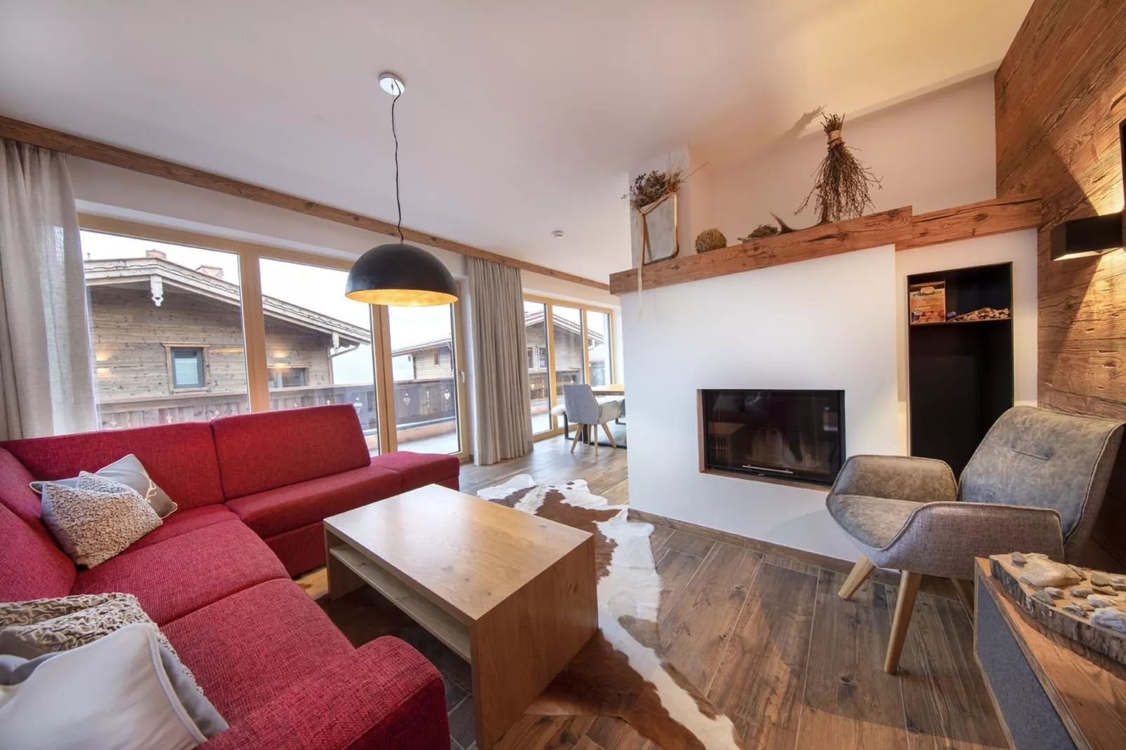 Nationalpark Chalet Kreuzspitze-Living room