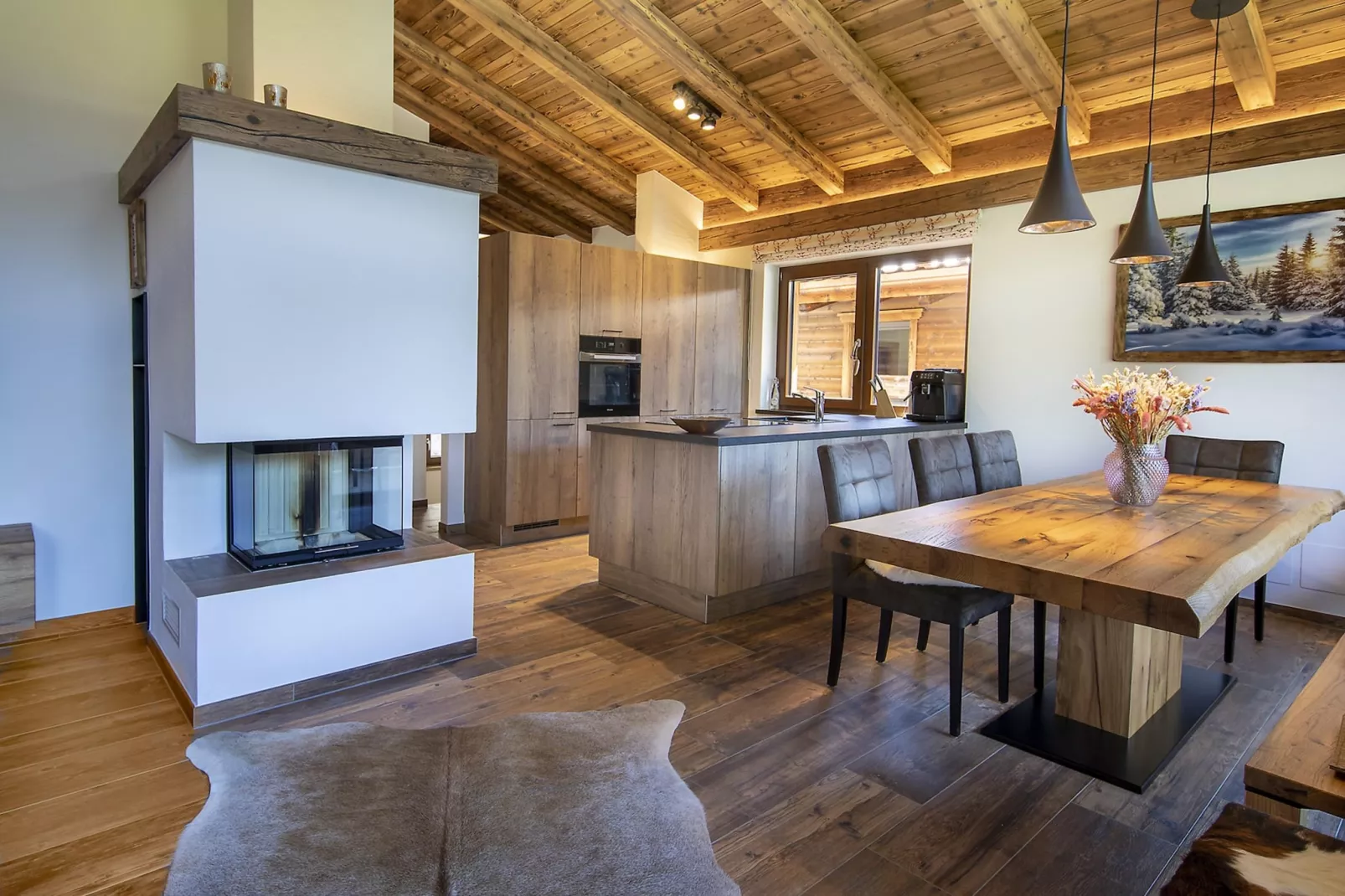Nationalpark Chalet Reichenbergerspitze-Living room