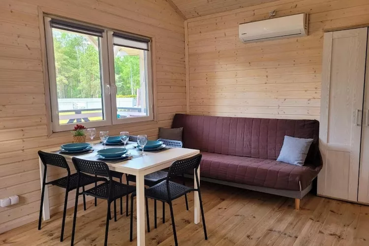 Parterowe domki wakacyjne Borne Sulinowo-Living room