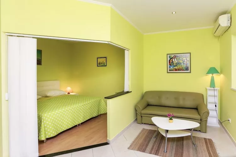 Apartments Villa Dubrovnik - Comfort Studio Apartment with Terrace and Sea View-Living room