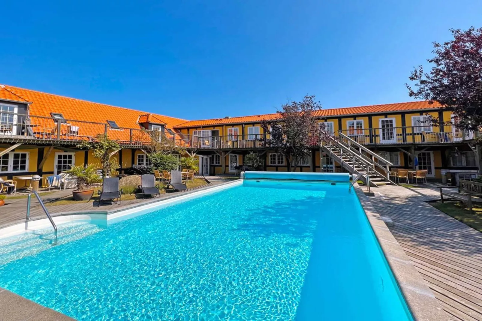 Maison de vacances pour 6 a Svaneke-Piscine