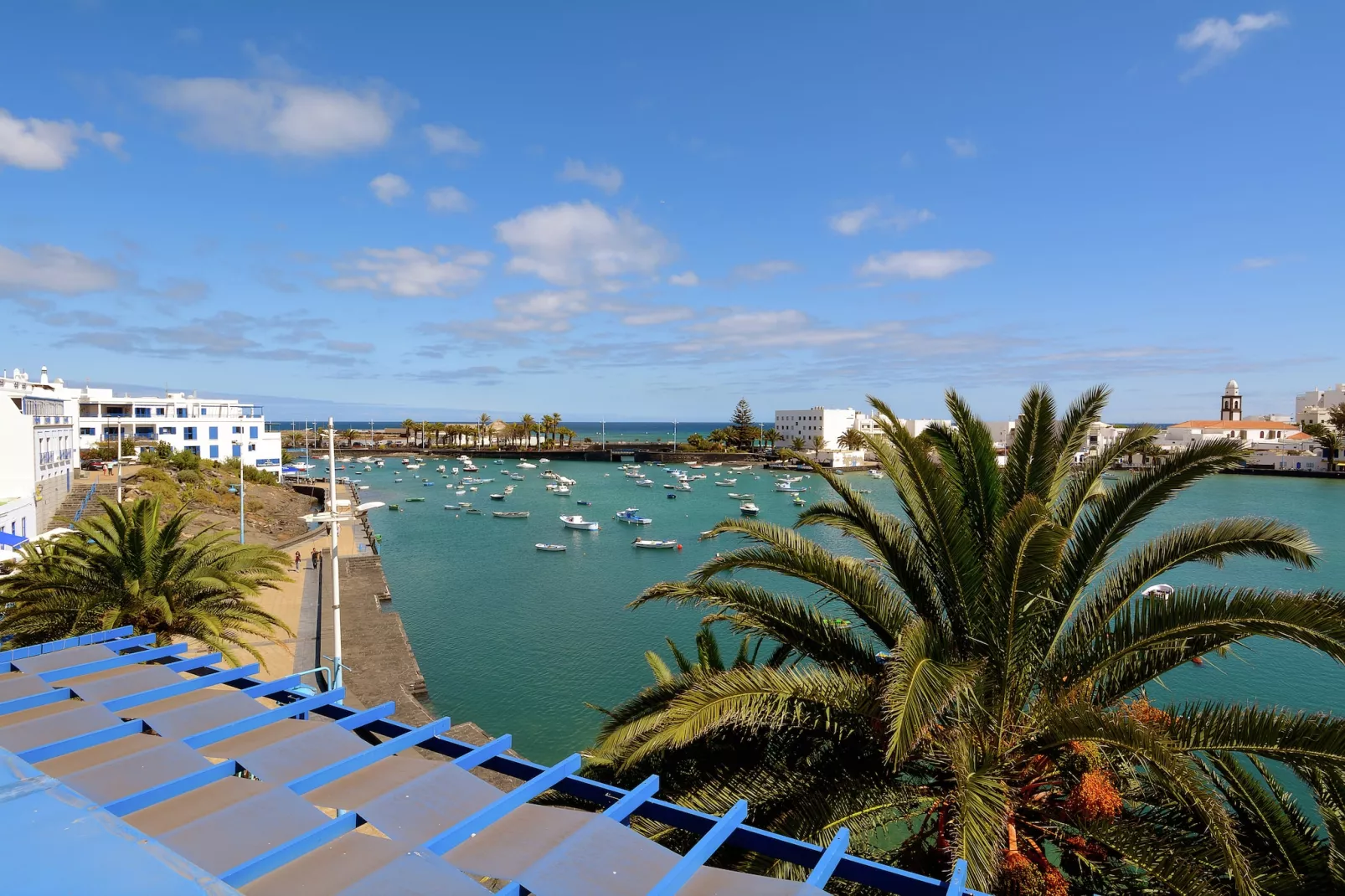 Charco San Gines-View summer