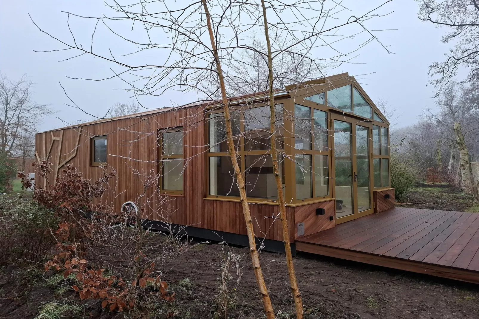 Large Green House 4 persoons-Exterior summer