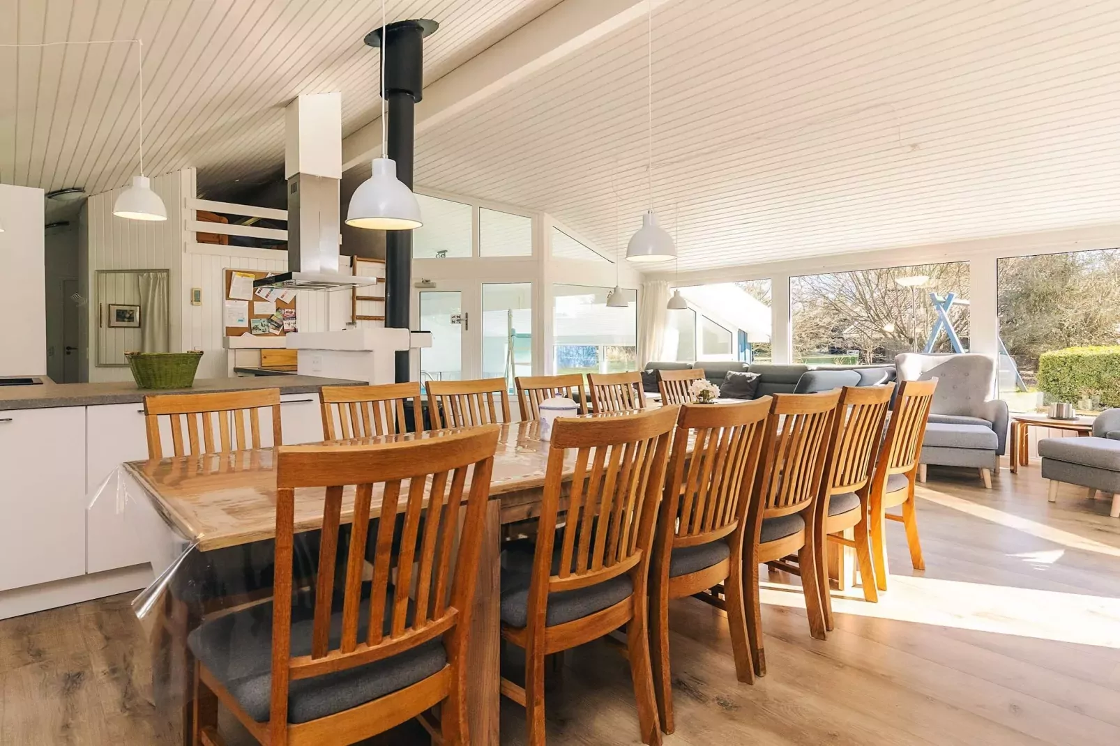 Maison de vacances pour 12 a Væggerløse-Intérieur