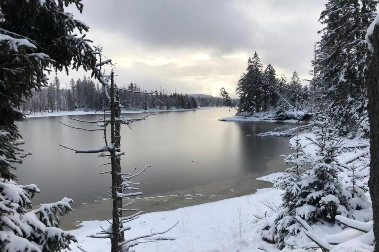 Im Zorger Tal-Gebiet Winter 20 km