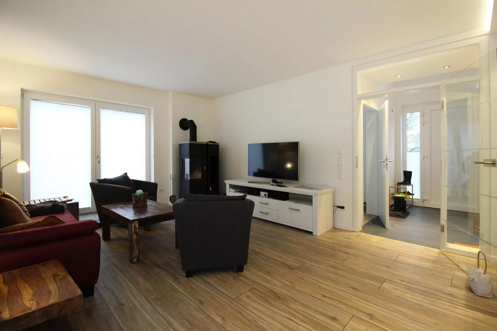 Doppelhaus Windböe 6 Pers St Peter-Ording-Living room