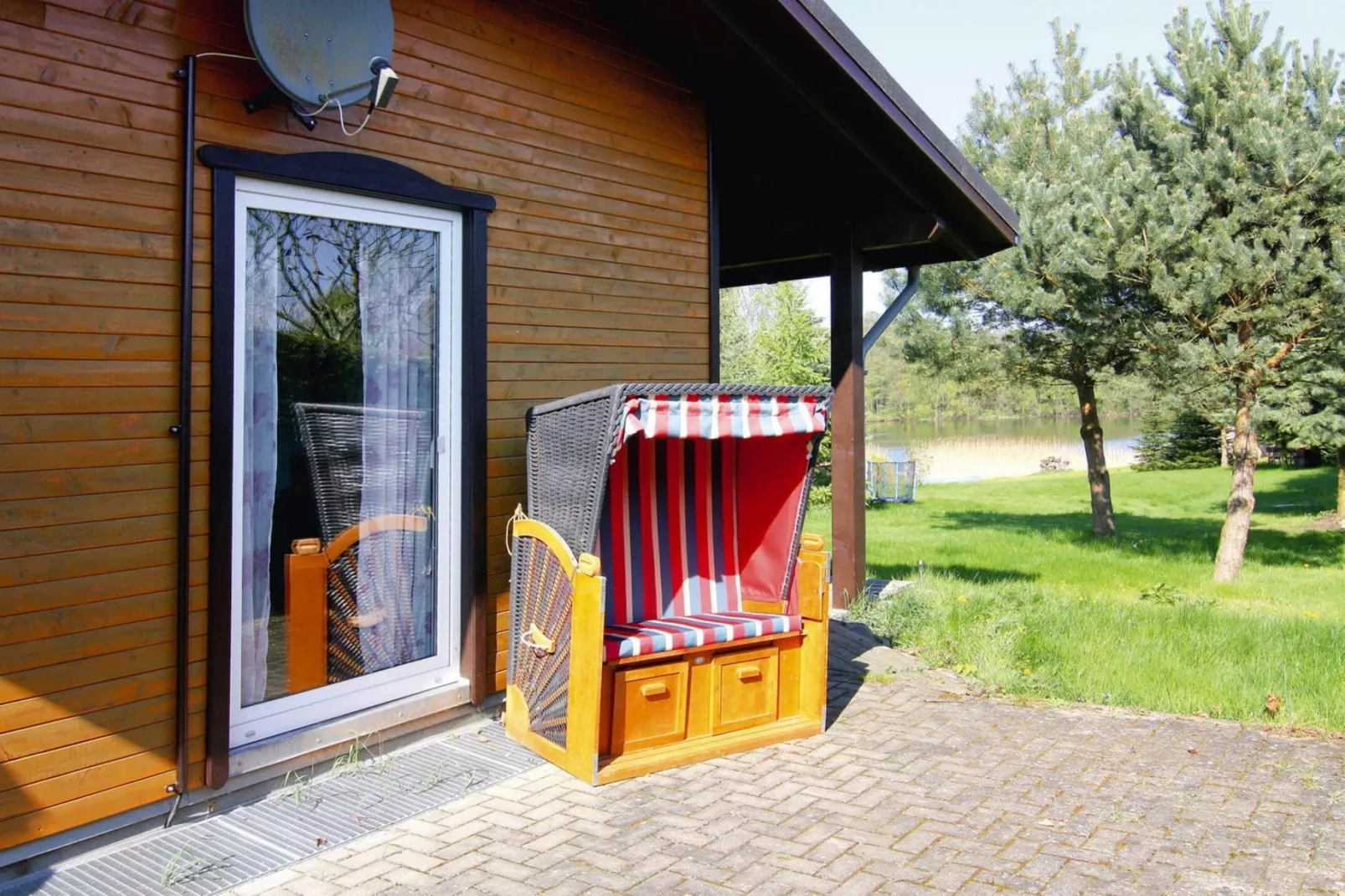 Ferienhaus Seeblick-Außenbereich Sommer