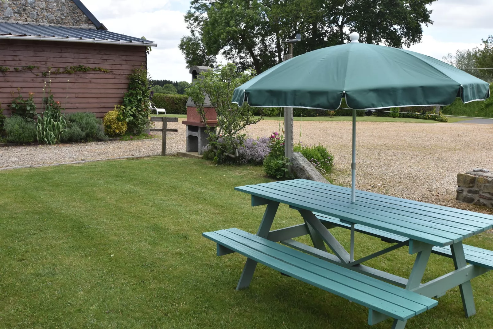 Villa des Prés-Gardens summer