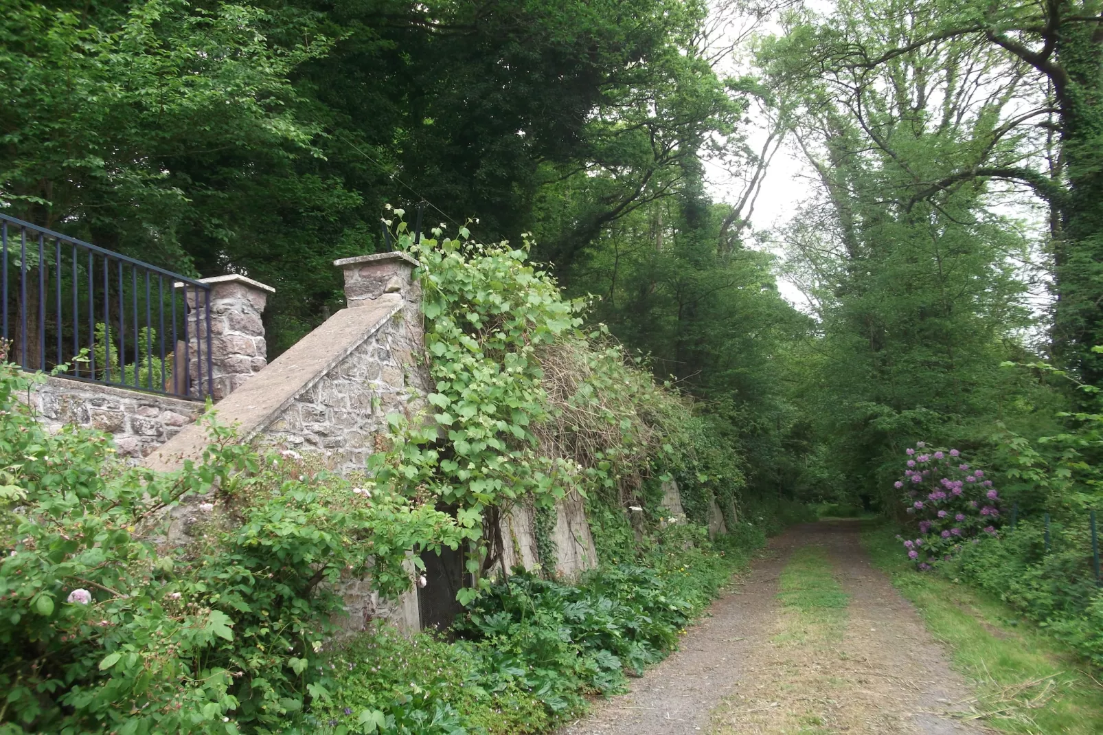 Moulin Bescond-Gardens summer