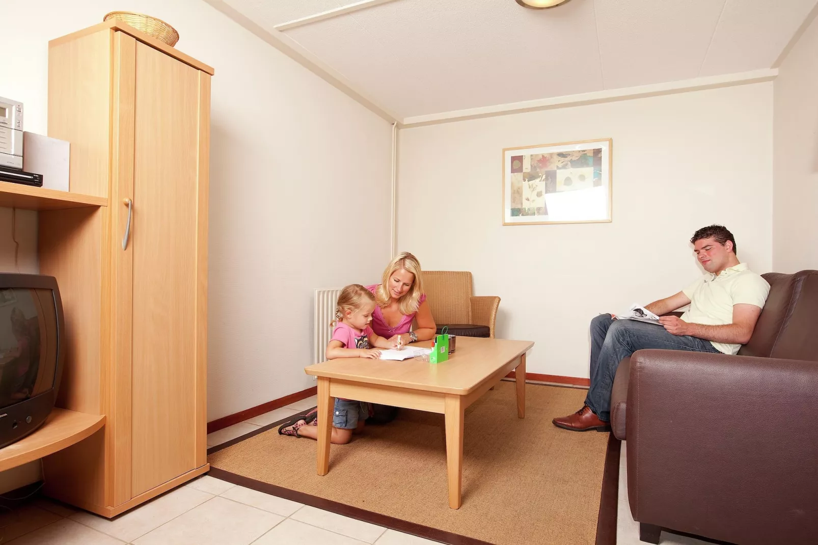 Vakantiepark de Berkenhorst 2-Living room
