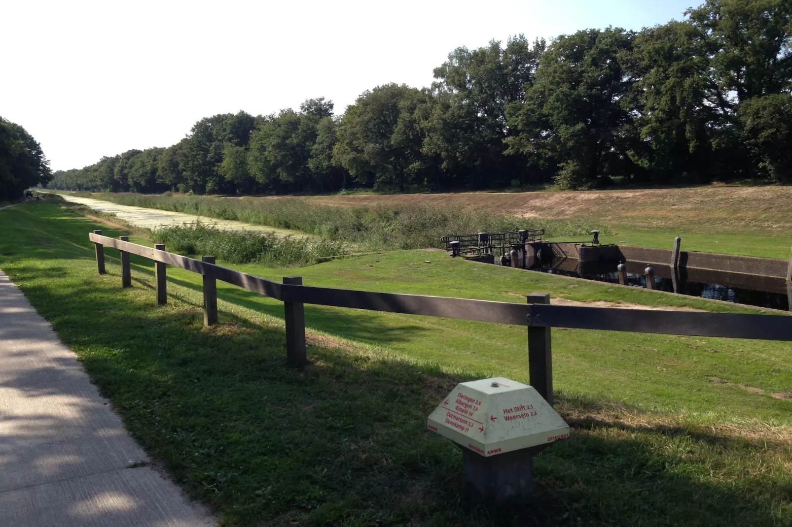 Uitzicht-Gebiete Sommer 1 km