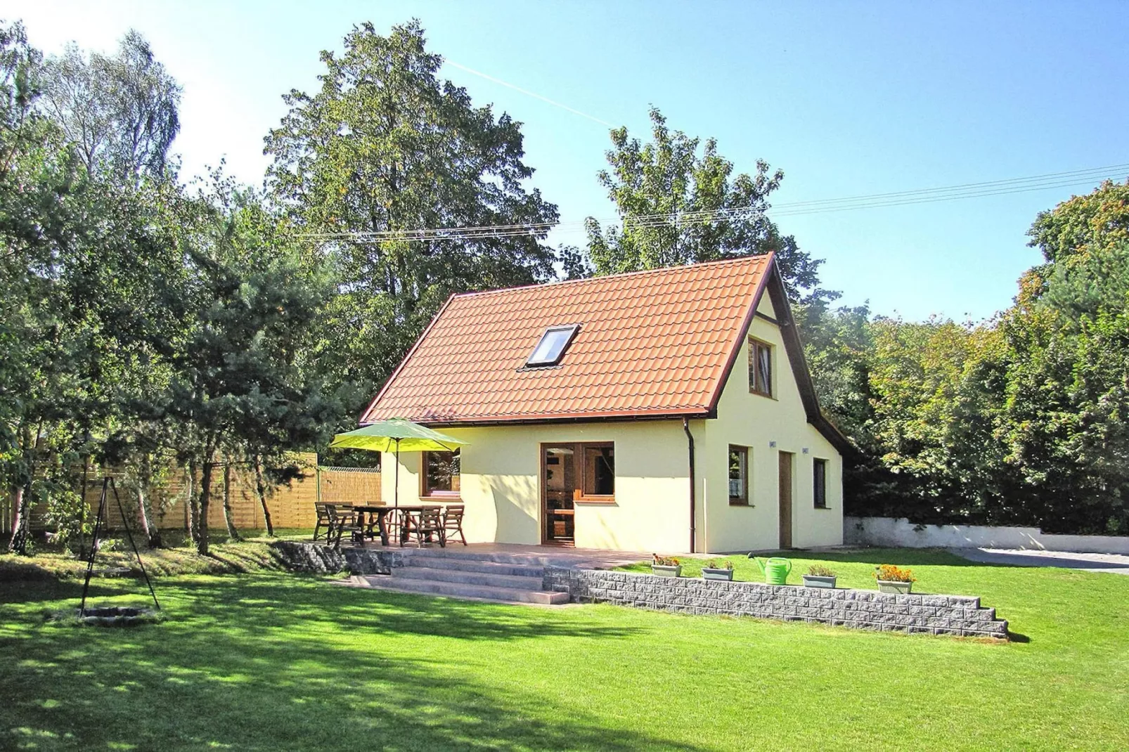 Holiday home Wilkasy-Exterior summer