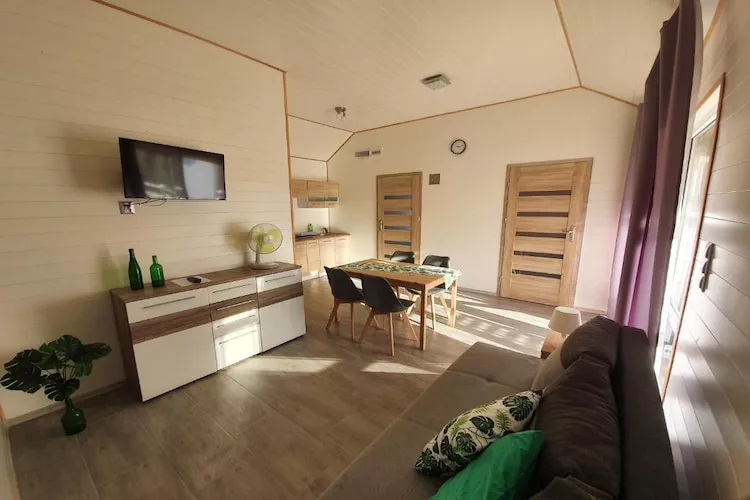 Domki wakacyjne dla 5 os Jezierzany-Living room