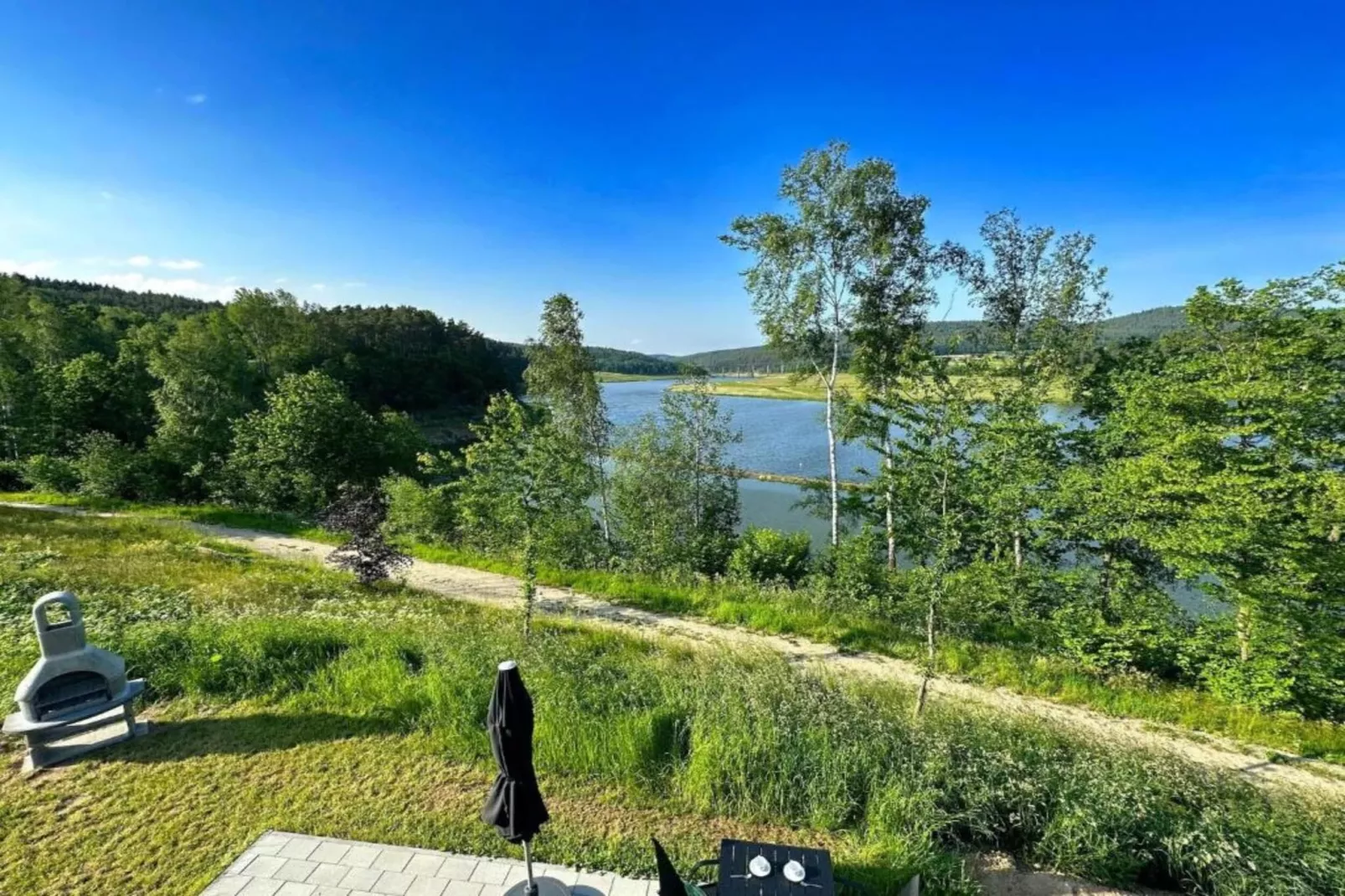 FERIENDORF SEEBLICK - Tiny Chalet am Eixendorfer See-Areas summer 20km