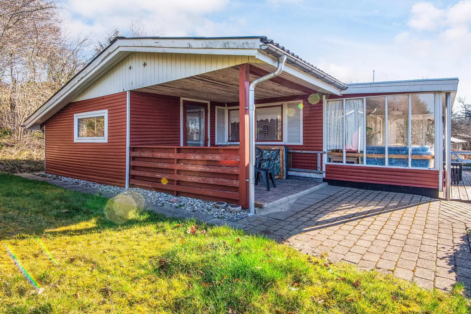 6 Personen Ferienhaus in Struer-By Traum-Außenbereich