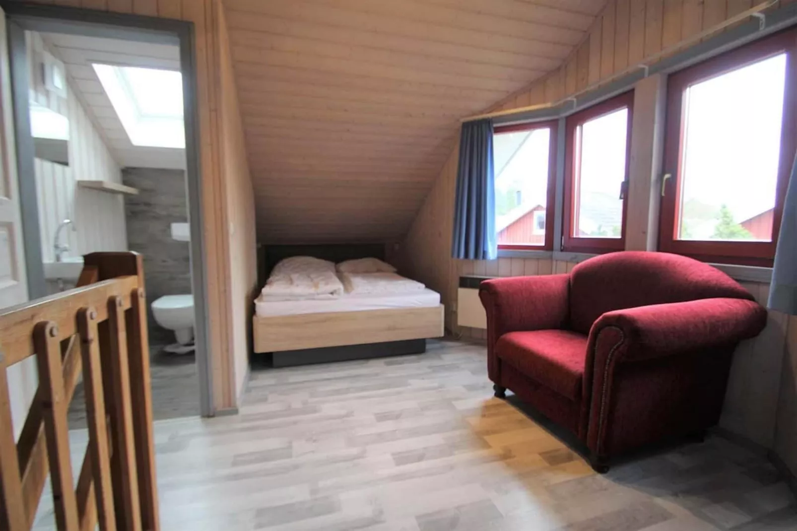 FH Wildgans Comfort mit Sauna & Kaminofen 81 qm 179-Bedroom