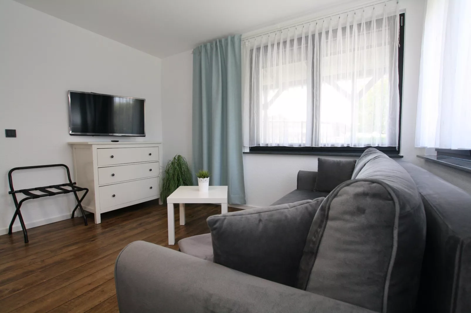 Ferienhaus mit Wasserblick 3 Pers-Living room