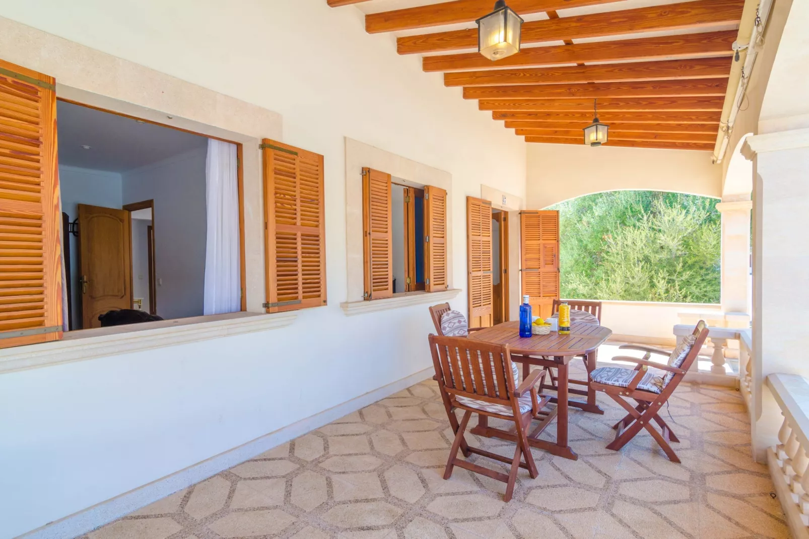 Can Parrita-Terrassenbalkon