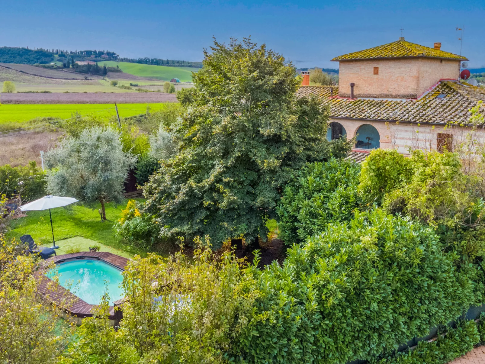 Podere Palazzetto-Draußen