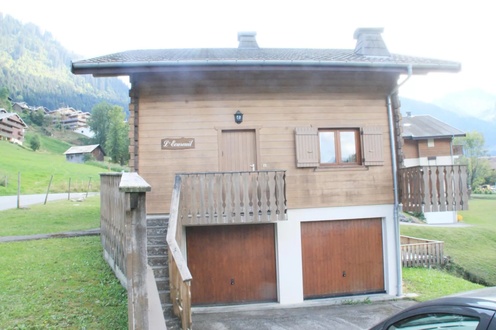 Chalet Ecureuil ECR CHARMING & NATURE 5 Pers.-Außenbereich Sommer